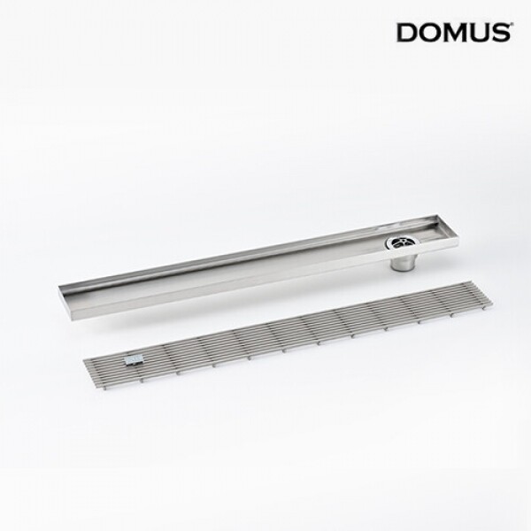 꾸밈닷컴 - 수도/수전/욕실자재 ▼ > 배수트렌치/유가 > 도무스 배수트렌치 S 스텐 사이드형