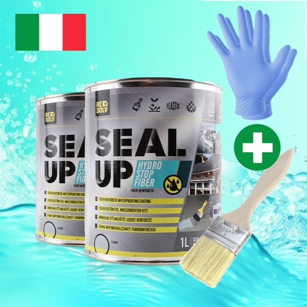 꾸밈닷컴 - 접착용품/케미컬/페인트 ▼ > 접착용품/케미컬류 > 바르는 방수제 씰업 하이드로스탑 투명 1L