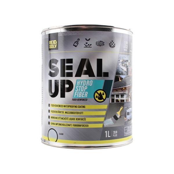 꾸밈닷컴 - 접착용품/케미컬/페인트 ▼ > 접착용품/케미컬류 > 바르는 방수제 씰업 하이드로스탑 투명 1L