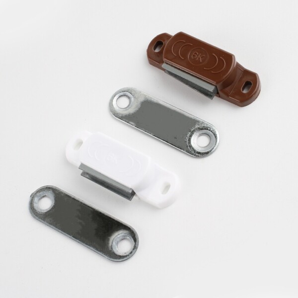 꾸밈닷컴 - 가구부속/캠핑카부속 ▼ > 자석캐치/래치/빠찌링 > PVC 자석캐치 6K