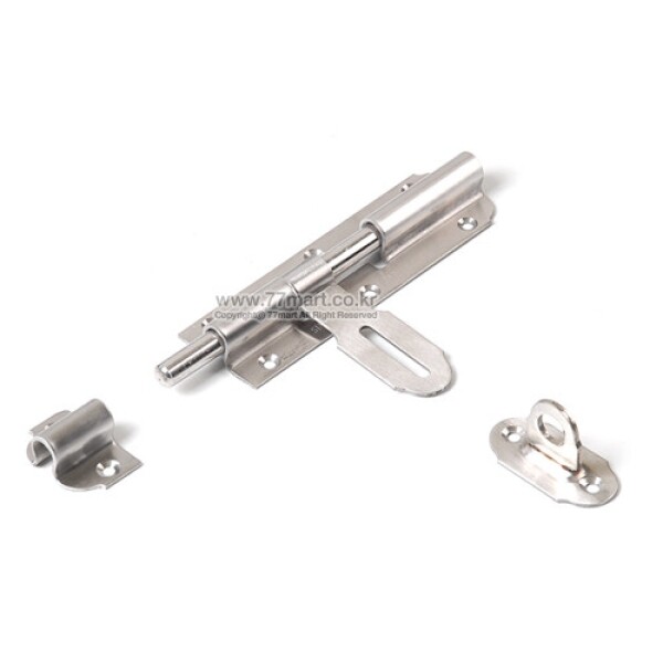 꾸밈닷컴 - 도어부속/슬라이딩도어 ▼ > 잠금장치 ▼ > 빗장/오도시 > 스텐 빗장 016