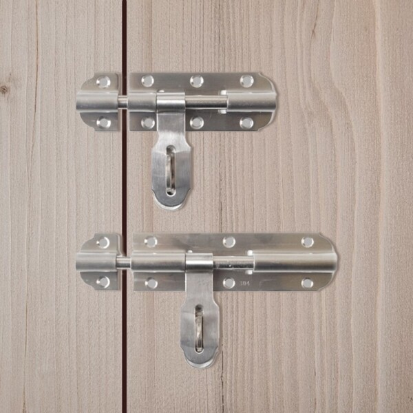 꾸밈닷컴 - 도어부속/슬라이딩도어 ▼ > 잠금장치 ▼ > 빗장/오도시 > 스텐 빗장 016