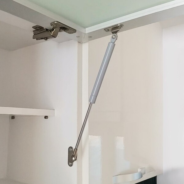 꾸밈닷컴 - 가구부속/캠핑카부속 ▼ > 가스쇼바/수대/각도조절대 ▼ > 가스쇼바 > 가정용 유압 가스쇼바 그레이