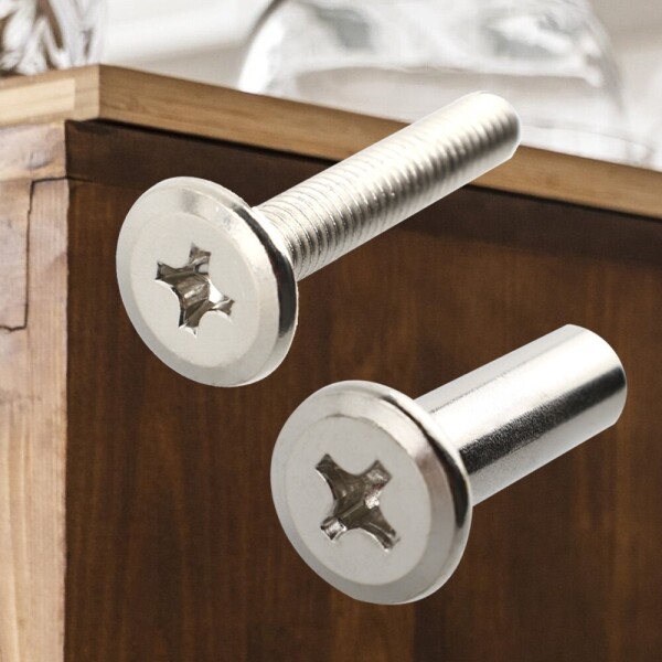 꾸밈닷컴 - 철물/산업용하드웨어 ▼ > 피스/나사못/볼트/앙카 ▼ > 볼트 > 커넥팅 볼트 너트 M6 M8 1개