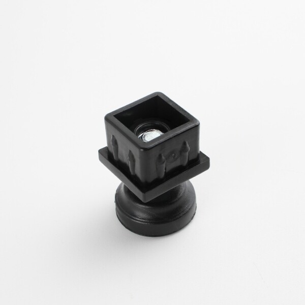 꾸밈닷컴 - 바퀴/가구다리 ▼ > 조절발 > 사각 파이프용 속캡 높이 조절발 30x30mm (200조/박스)
