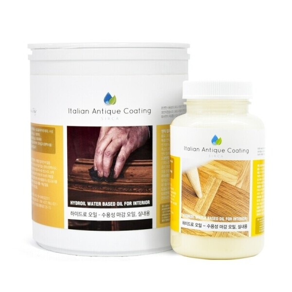 꾸밈닷컴 - 접착용품/케미컬/페인트 ▼ > 페인트/스테인/오일 ▼ > 스테인/바니쉬/방부도료 > 실카 엔틱 컬러 수용성 오일 (실내용) 750ml