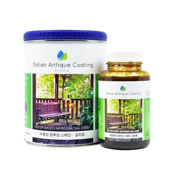꾸밈닷컴 - 접착용품/케미컬/페인트 ▼ > 페인트/스테인/오일 ▼ > 스테인/바니쉬/방부도료 > 실카 엔틱 가든 스테인(실외용,수용성) 2.5L