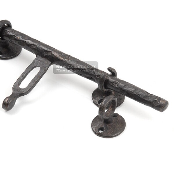 꾸밈닷컴 - 도어부속/슬라이딩도어 ▼ > 잠금장치 ▼ > 빗장/오도시 > 황동 대문 원형 빗장