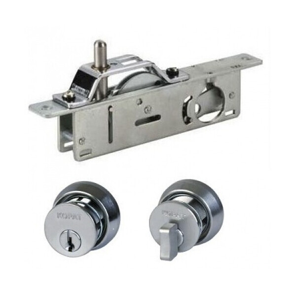 꾸밈닷컴 - 도어부속/슬라이딩도어 ▼ > 잠금장치 ▼ > 강화유리문 잠금장치 > 코파트 KOPAT 강화유리문 하부 잠금장치 KB-200