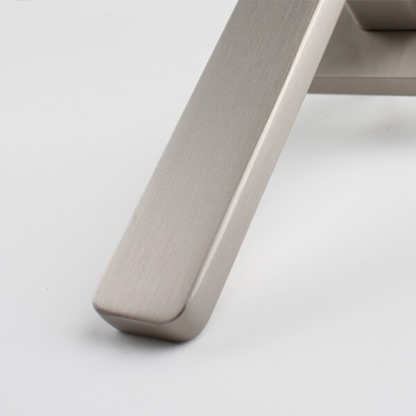 꾸밈닷컴 - 손잡이/도어락 ▼ > 방문손잡이 ▼ > 레버 버튼형 > 루체 방문손잡이 LU-482 (타공 45mm)