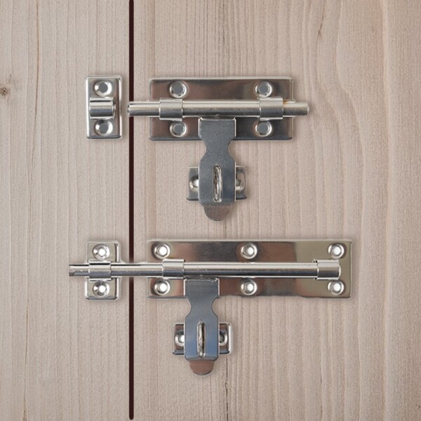 꾸밈닷컴 - 도어부속/슬라이딩도어 ▼ > 잠금장치 ▼ > 빗장/오도시 > 스텐 빗장 019