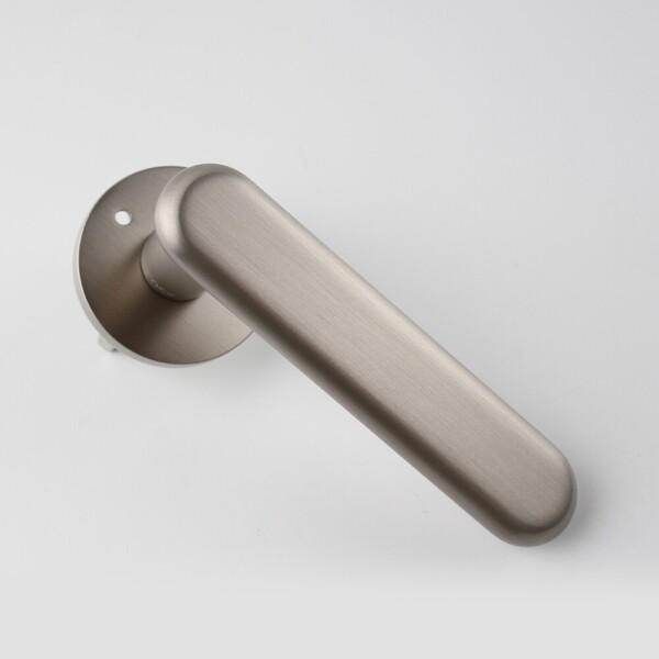 꾸밈닷컴 - 손잡이/도어락 ▼ > 방문손잡이 ▼ > 레버 버튼형 > 루체 방문문손잡이 LU-376 (타공 45mm)