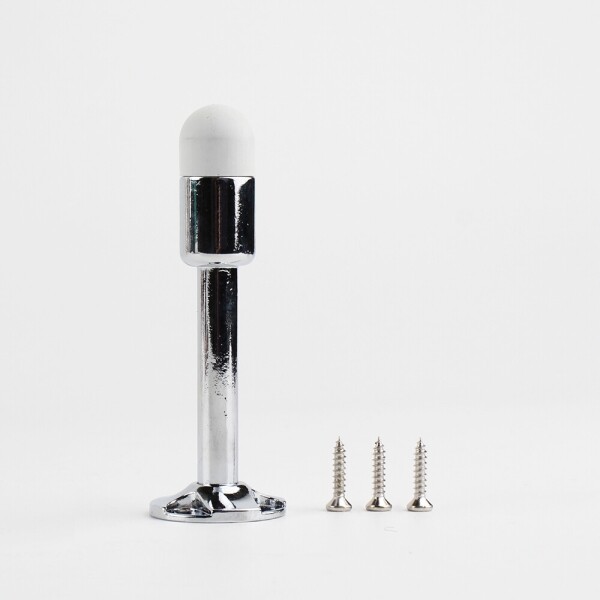 꾸밈닷컴 - 도어부속/슬라이딩도어 ▼ > 도어스토퍼/말발굽/도어쿠션 ▼ > 도어스토퍼 > 일자 도어스토퍼 메탈