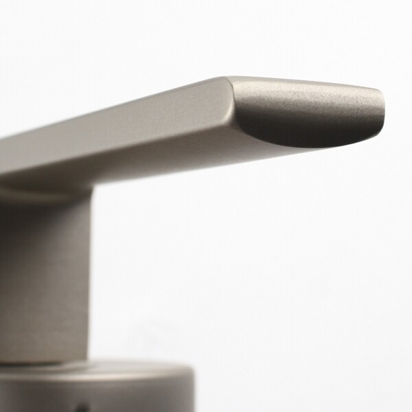 꾸밈닷컴 - 손잡이/도어락 ▼ > 방문손잡이 ▼ > 레버 버튼형 > 로그 방문손잡이 BPL-802