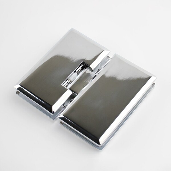 꾸밈닷컴 - 수도/수전/욕실자재 ▼ > 샤워부스부속 > 유리경첩 유리대유리 175도 (8T)