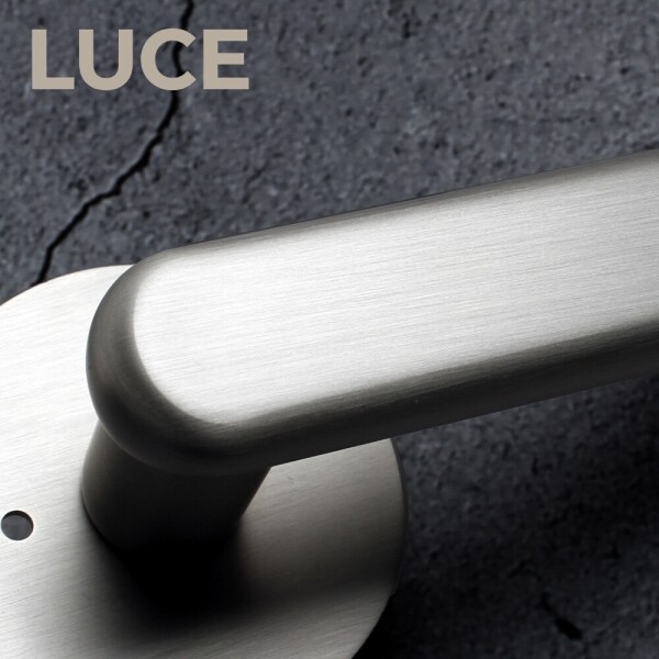 꾸밈닷컴 - 손잡이/도어락 ▼ > 방문손잡이 ▼ > 레버 버튼형 > 루체 방문손잡이 LU-176 문고리 문손잡이 도어락