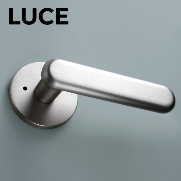 꾸밈닷컴 - 손잡이/도어락 ▼ > 방문손잡이 ▼ > 레버 버튼형 > 루체 방문손잡이 LU-176 문고리 문손잡이 도어락