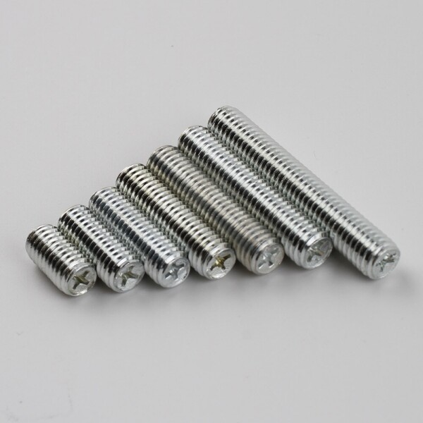 꾸밈닷컴 - 철물/산업용하드웨어 ▼ > 피스/나사못/볼트/앙카 ▼ > 볼트 > 무두볼트 (M8x40mm) 아크릴 다보 연결용