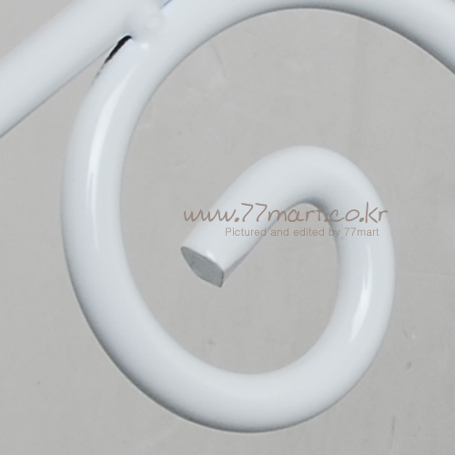 꾸밈닷컴 - 옛날장식/철단조 ▼ > 단조간판 ▼ > 단조간판걸이 > 단조간판걸이 돌고래 화이트 소(400x180mm)