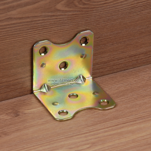 꾸밈닷컴 - 철물/산업용하드웨어 ▼ > 연결철물(꺽쇠/평철) ▼ > 꺽쇠/코너철 > 꺽쇠 휨방지 특대 (38x43mm)