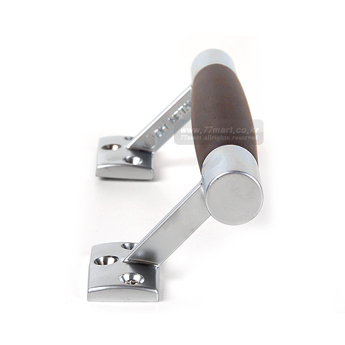 꾸밈닷컴 - 손잡이/도어락 ▼ > 가구손잡이 ▼ > 전면고정형 > 목문손잡이 봉월넛 (180mm)